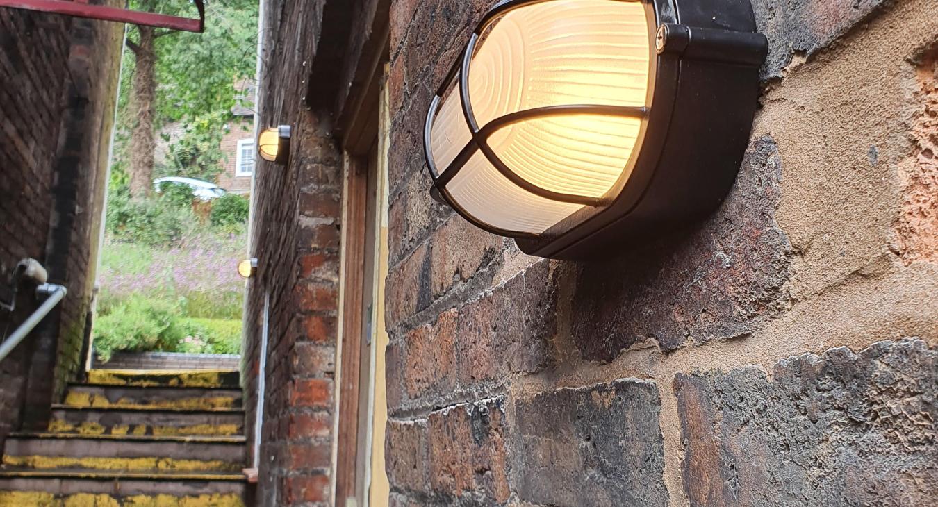 Outdoor security light in Telford